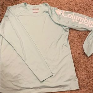 Light Blue Performance Fishing Gear T-Shirt